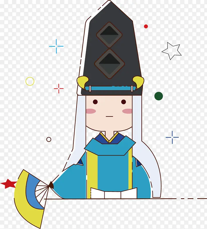 meb风格人物插画