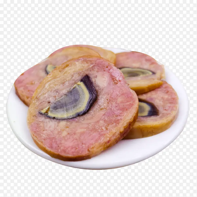 松花鸡腿火腿肠