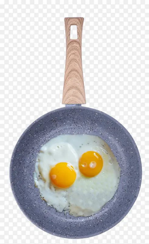 麦饭石不粘锅煎蛋