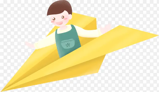纸飞机童年飞卡通