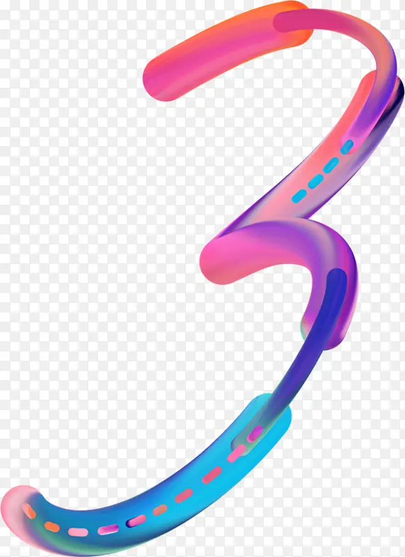 彩色数字3素材PNG图片素材下载_图片编号yjvvgwbj-免抠素材网