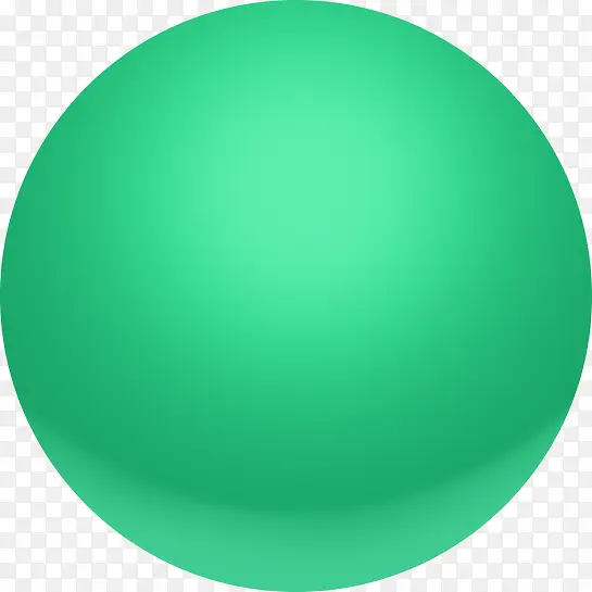 绿色球体创意