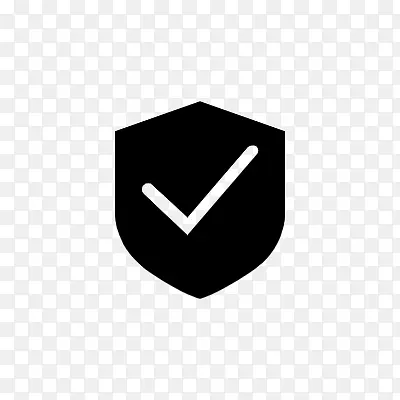 安全护盾icon线性小图标PNG下载