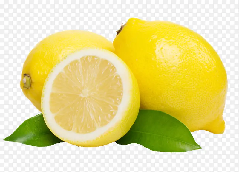 柠檬，黄色柠檬，柠檬切片，切片