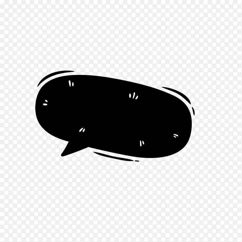 会话框黑白对话框漫画对话框对话框会话气泡