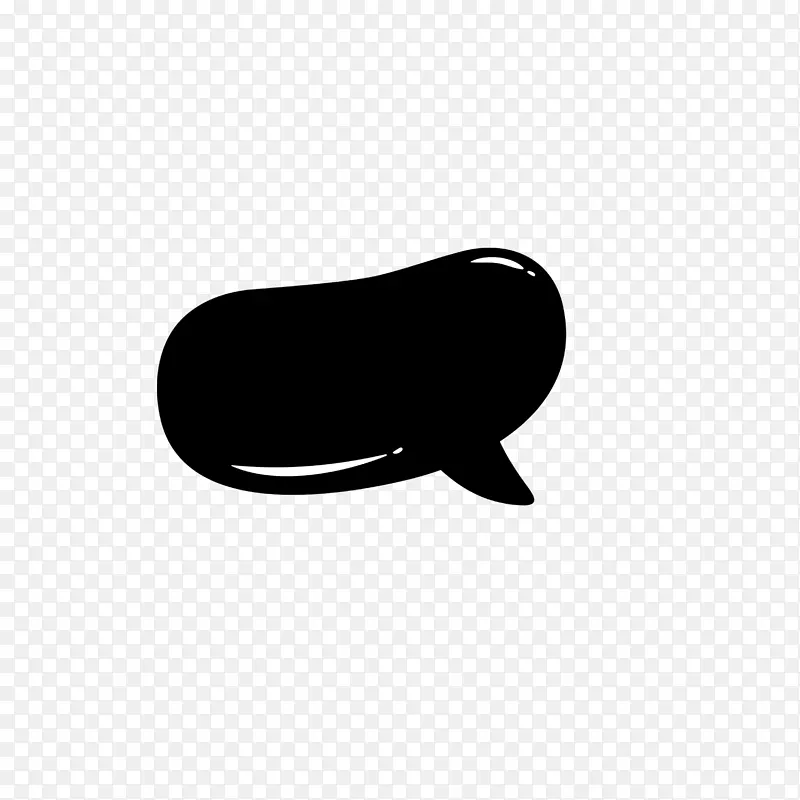 黑白会话框漫画对话框对话框简约对话框