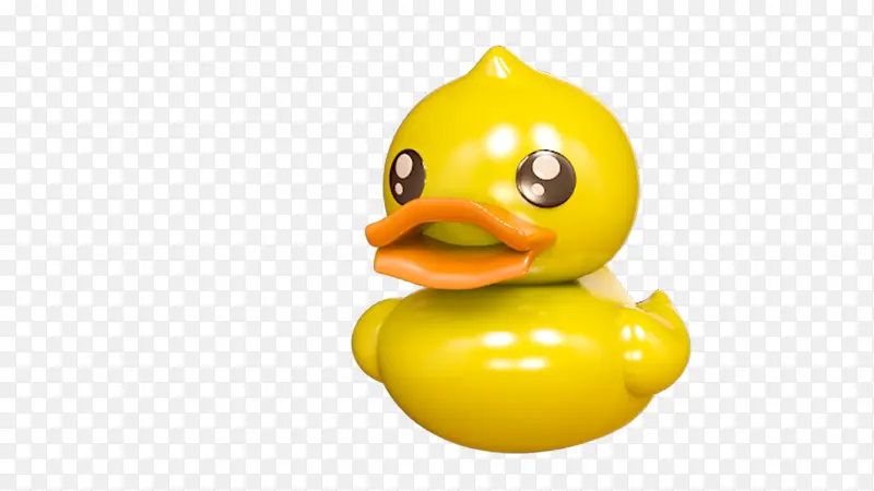 可爱的小黄鸭，洗澡的时候泡着的那个