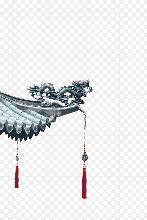 中国风屋檐雕塑PNG图片素材下载_图片编号ybvveerv-免抠素材网