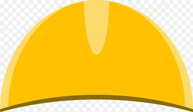 黄色工人帽子