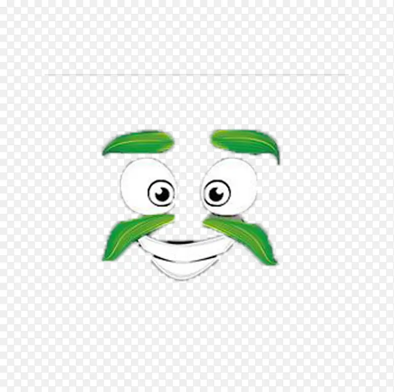 用粽叶拼凑的卡通人物