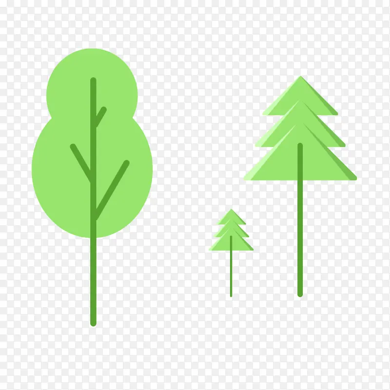环保绿色 树 松树