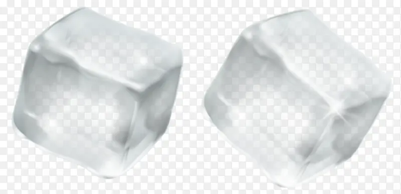 冰  方块 透明 单独 2块
