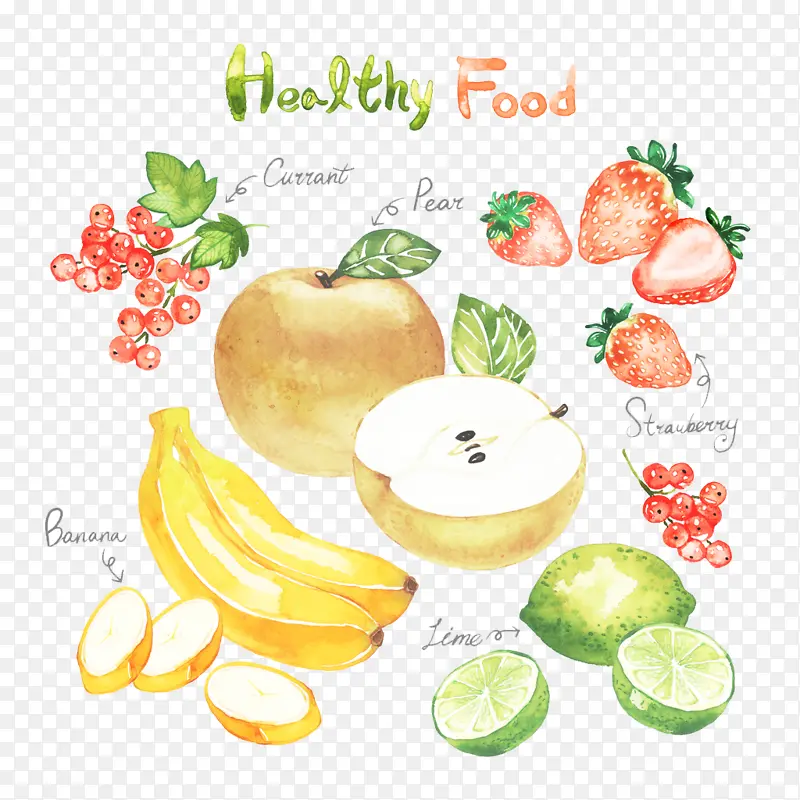 水果绿色食物