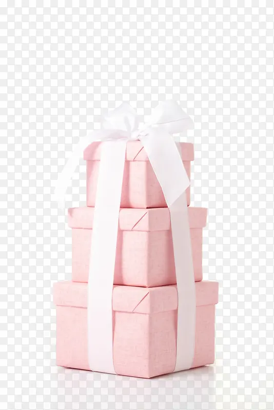 粉红的礼物盒