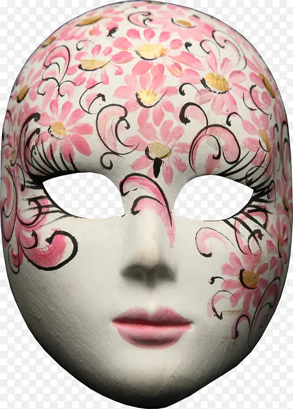 狂欢节花纹面具