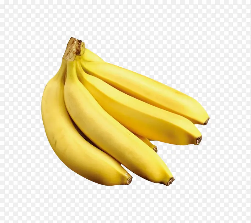 一大串黄色香蕉