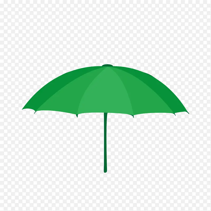 绿伞保护伞雨伞