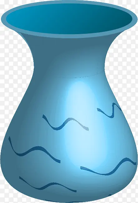 立体花瓶透明元素