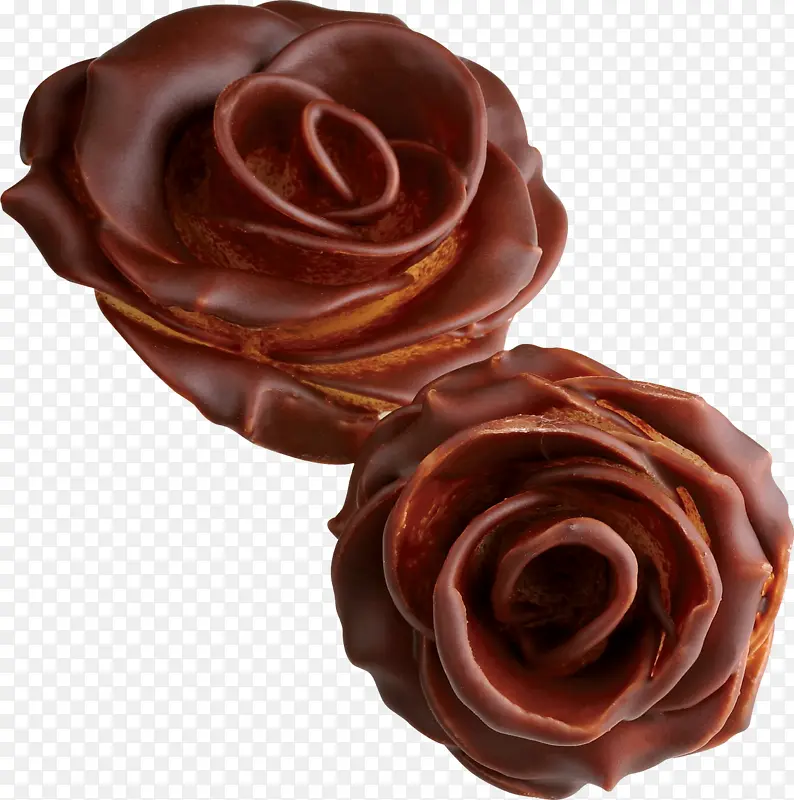巧克力花朵形状