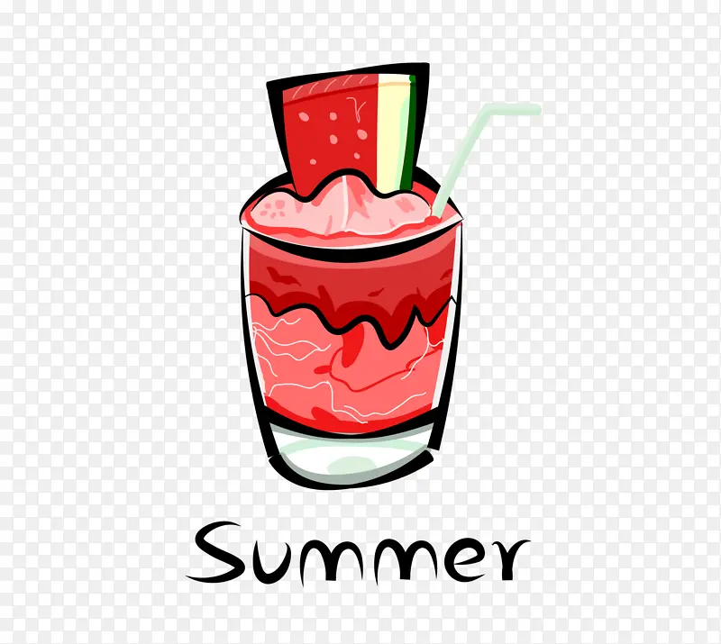 夏日冷饮果汁
