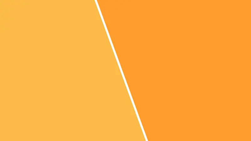 两格黄橙色几何背景图