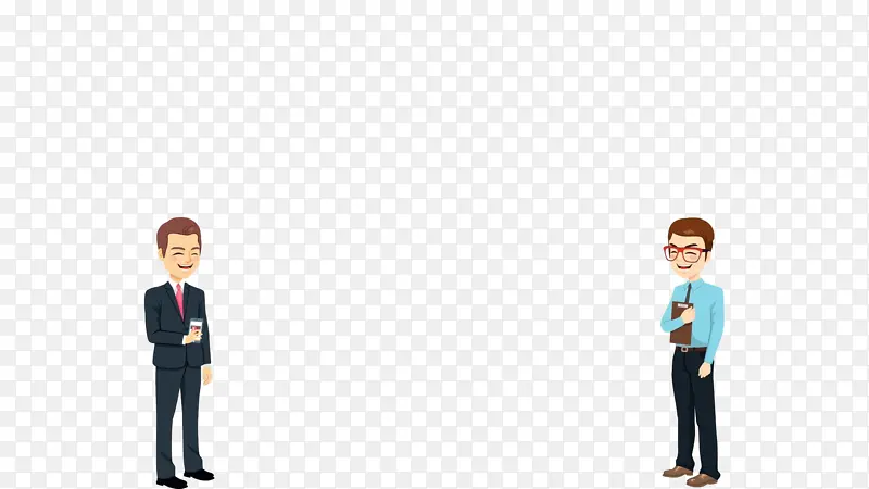 对话场景（老板员工）PNG图片素材下载_图片编号yeggnvwd-免抠素材网