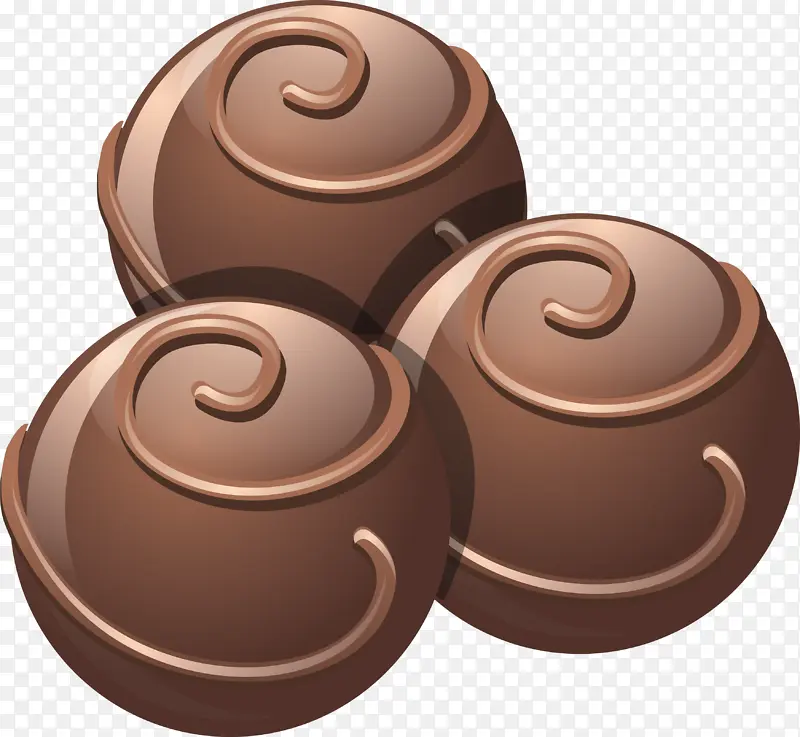 一堆巧克力 巧克力 糖果 糖果巧克力