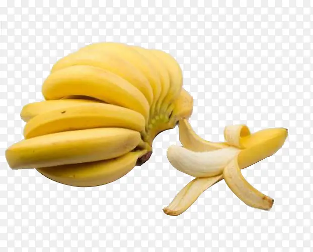 一把香蕉 香蕉 黄发发