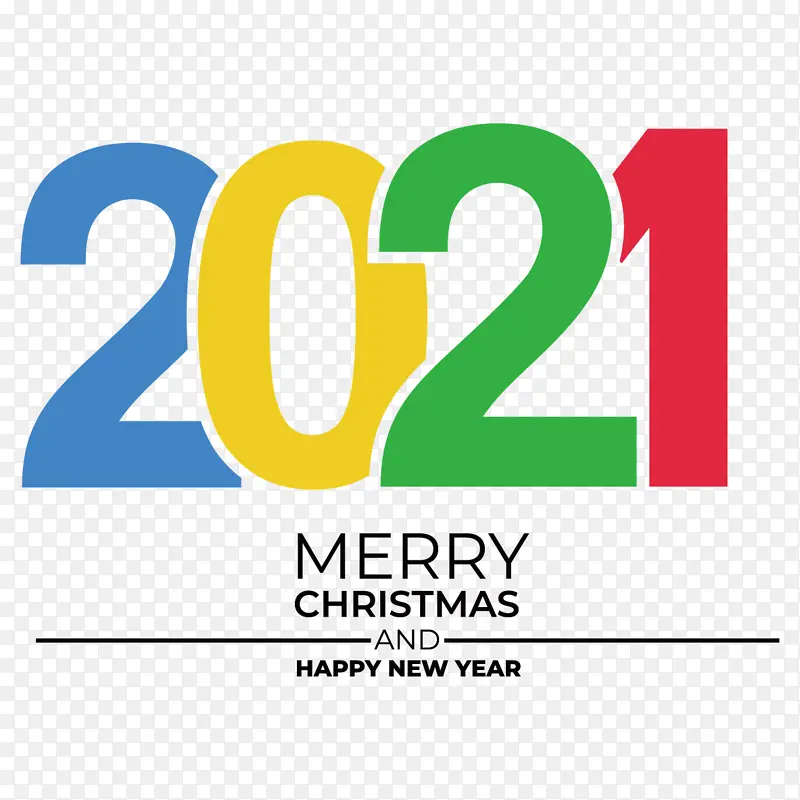2021多彩排版数字