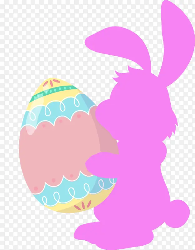 复活节兔子彩蛋设计