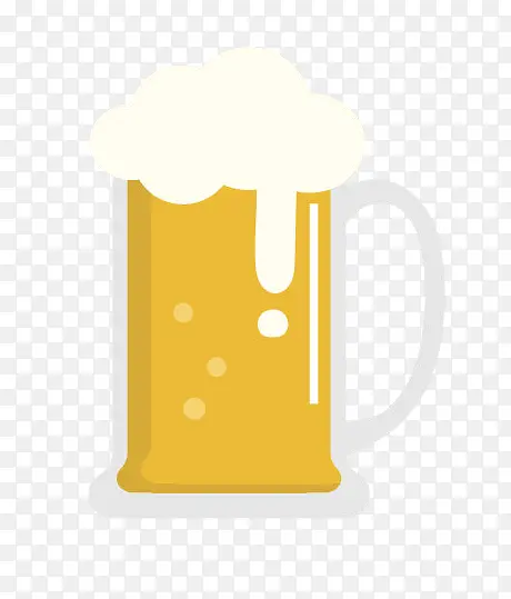 啤酒 标志 卡通 平面
