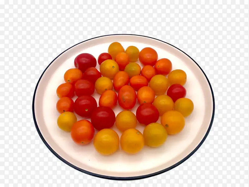 多色的小番茄