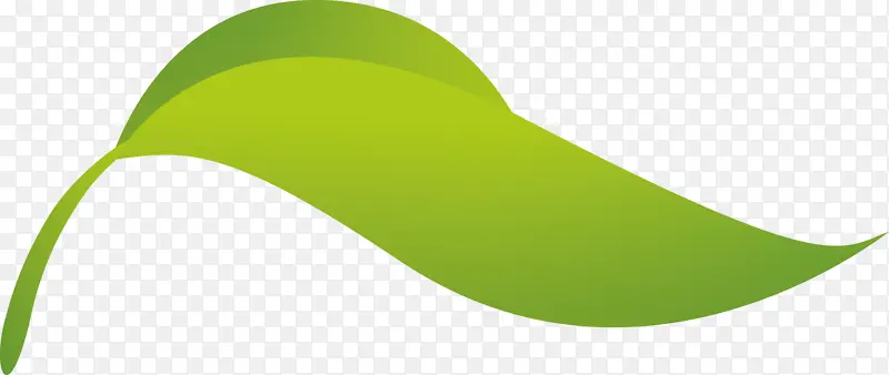 小清新绿色树叶装饰