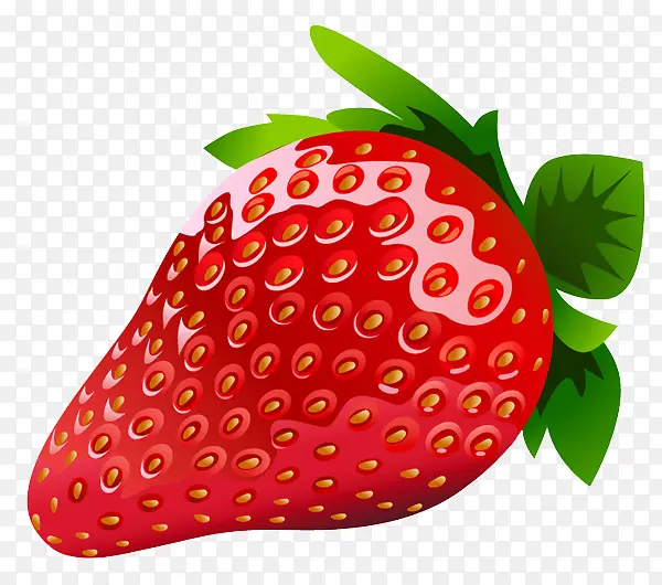 卡通水果草莓植物图片