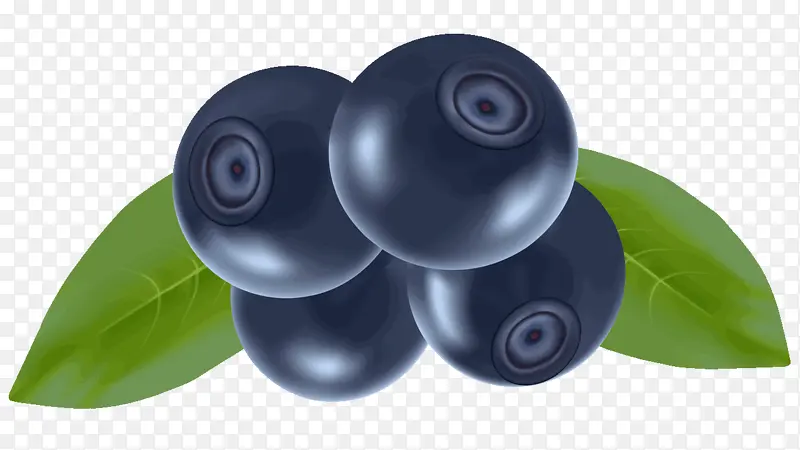 高清PNG蓝莓水果图片