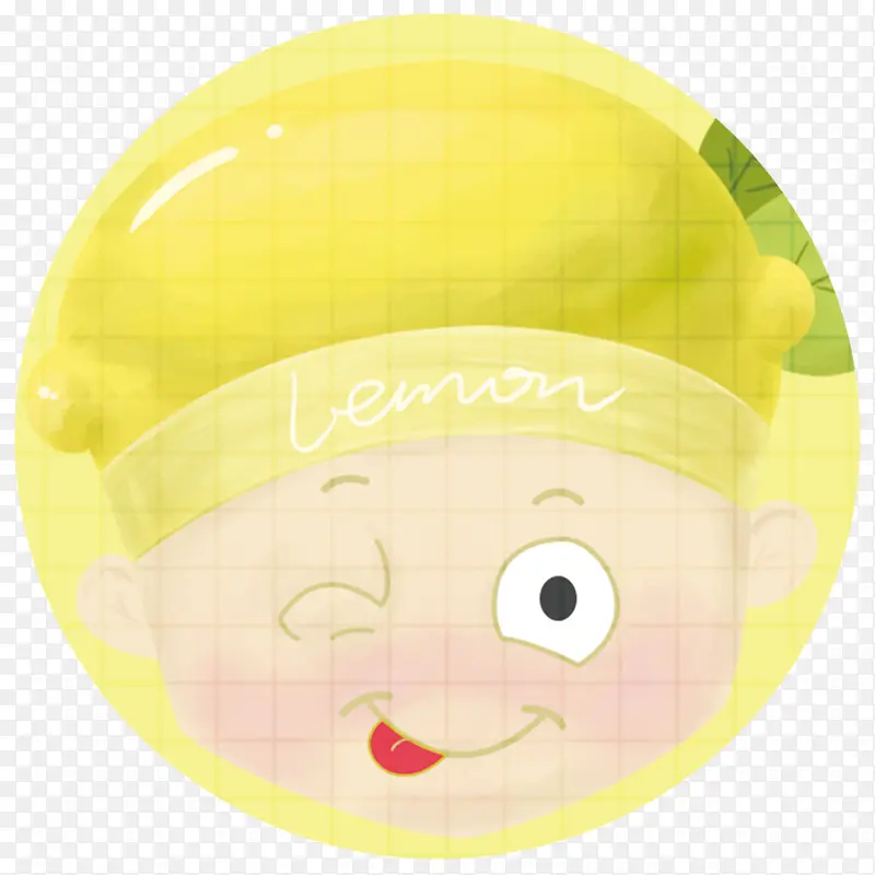柠檬卡通表情