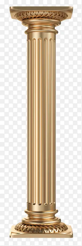 柱子，金色，柱子，PNG