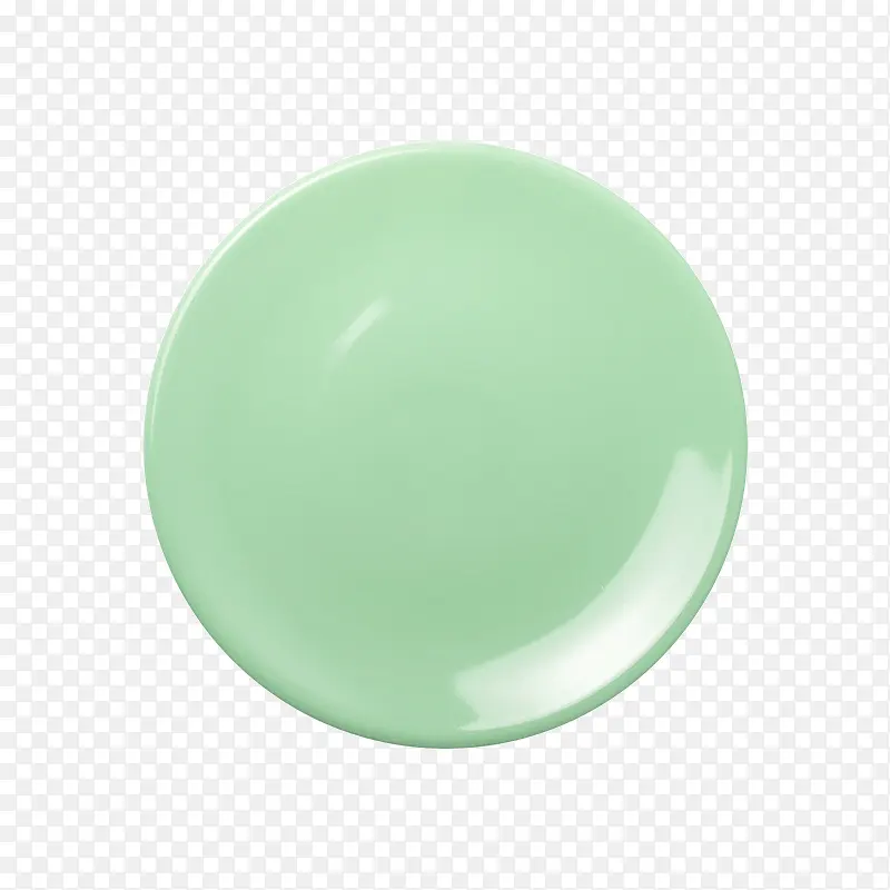 盘子 绿色  圆盘 圆