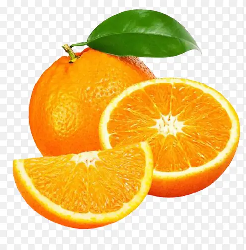 橙子黄色酸甜的