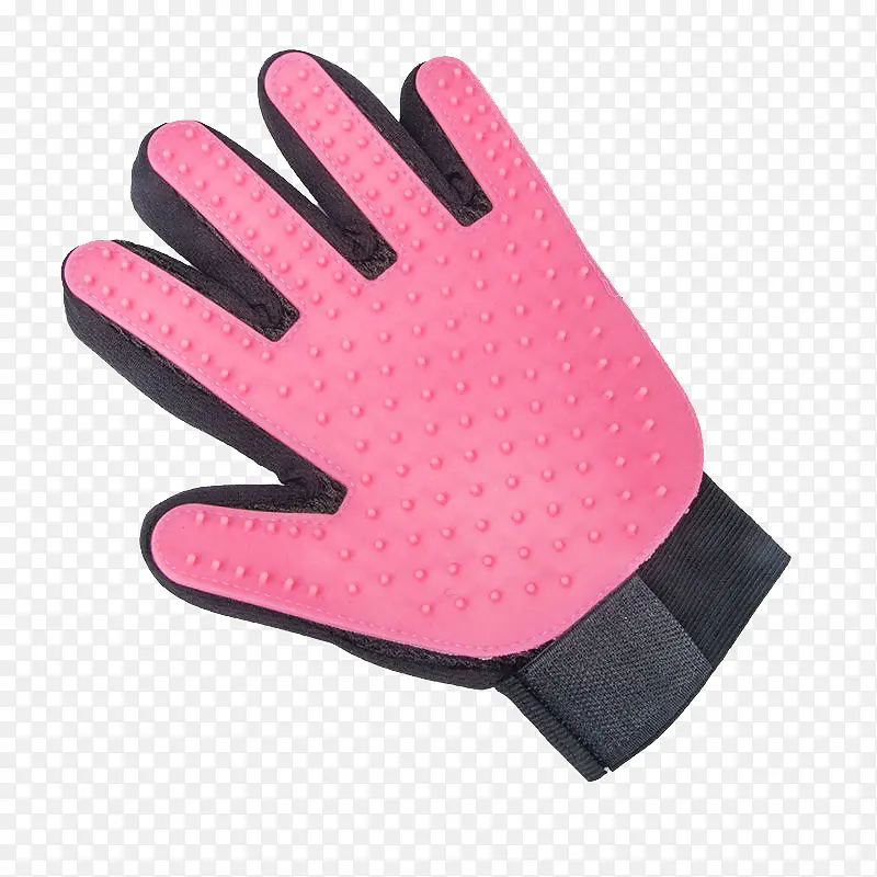 粉色 的手套