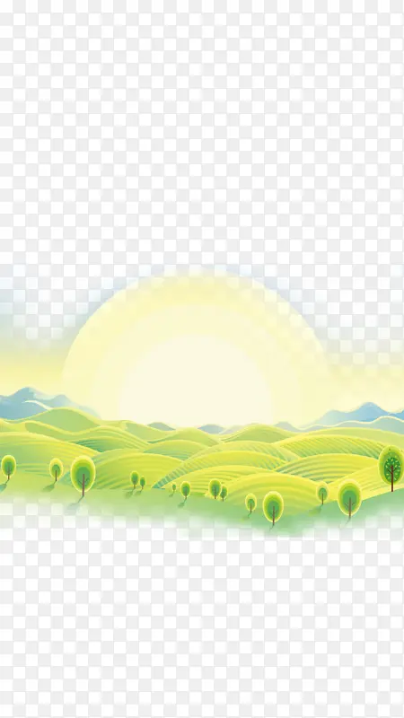 美丽的日出太阳