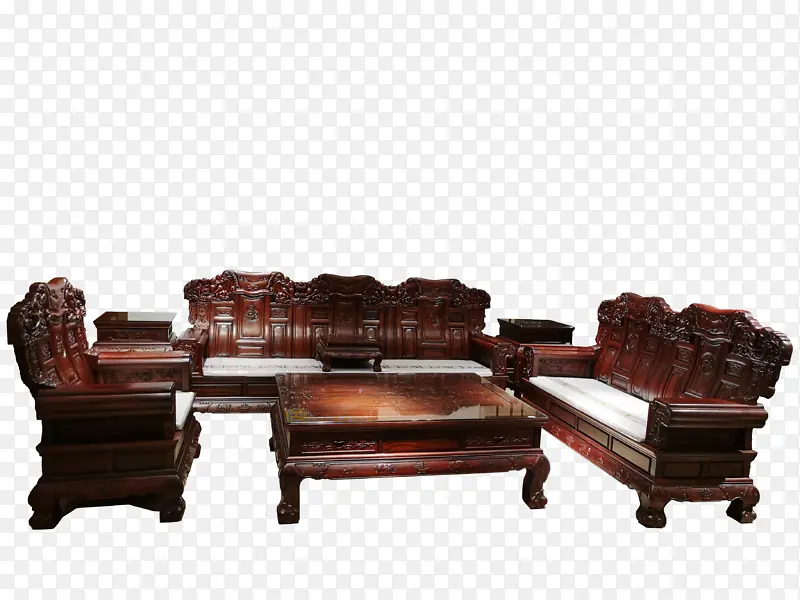 中式古典红木家具沙发