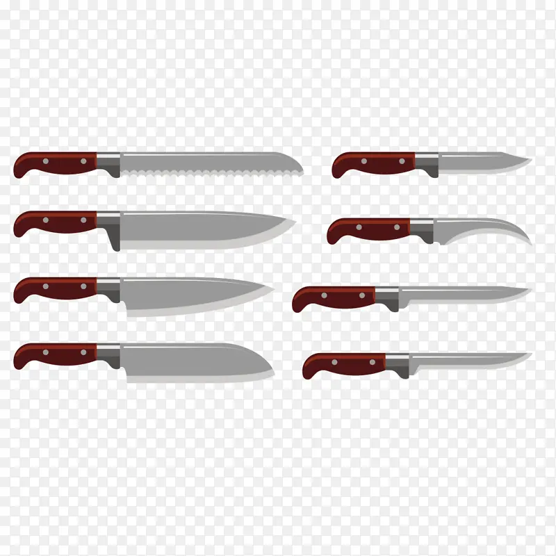 各类刀具组合