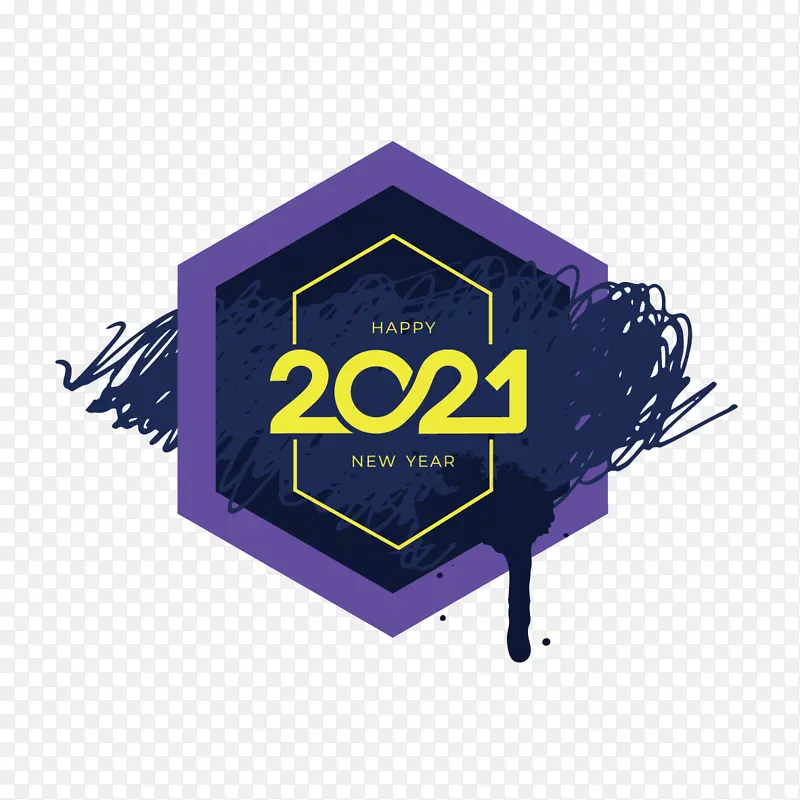 2021紫色数字