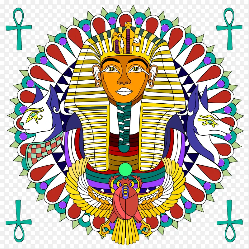 埃及金字塔装饰图案