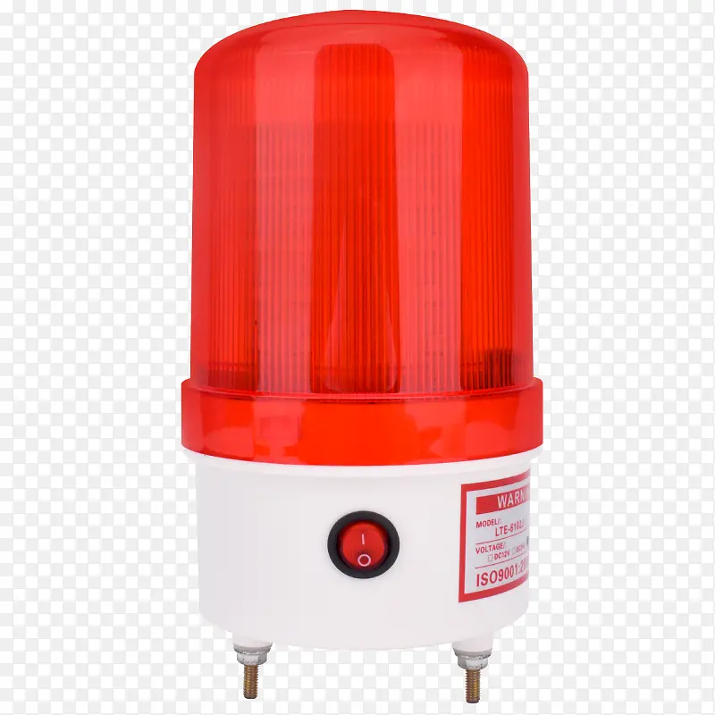红色危险警报灯