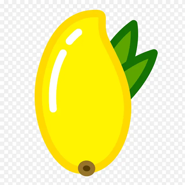 芒果 卡通 免扣 PNG