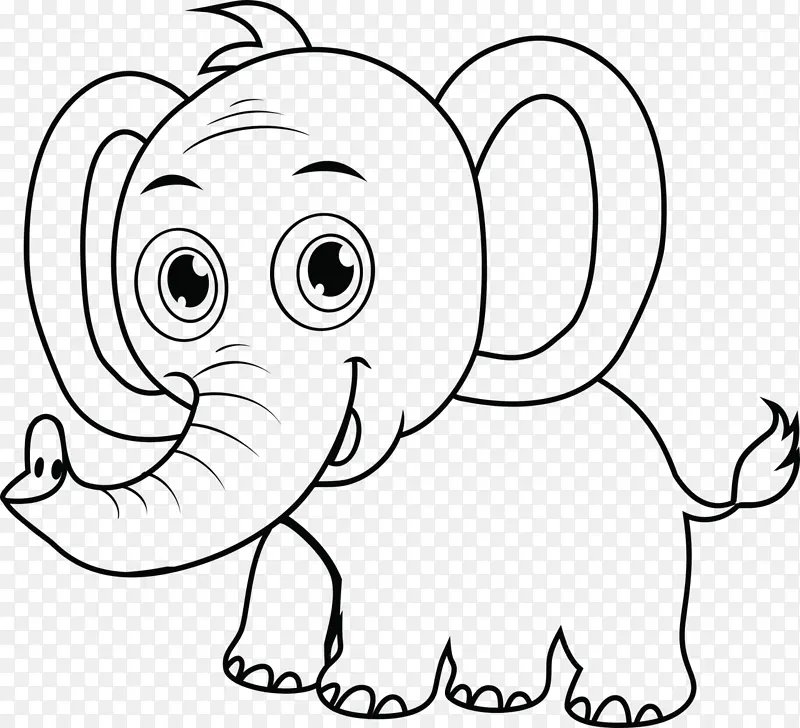 象大象手绘素描