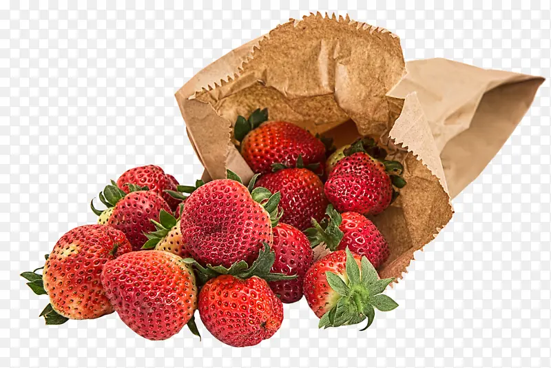自然水果食物美味草莓