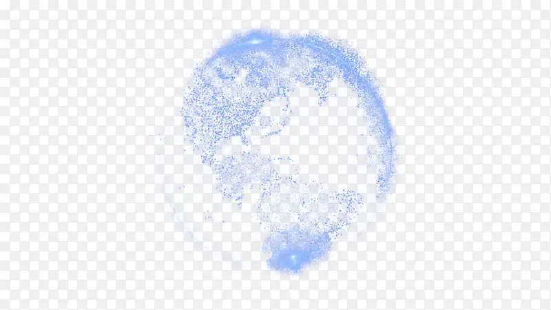粒子地球蓝色地球地球粒子